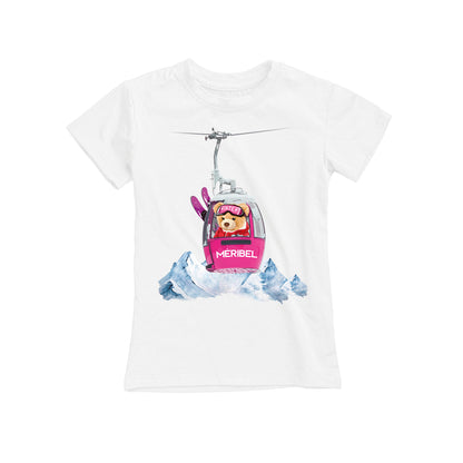 T-SHIRT JUNIOR LBEA-CAB-005-JF BIANCO