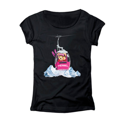 T-SHIRT DONNA LBEA-CAB-005-W NERO