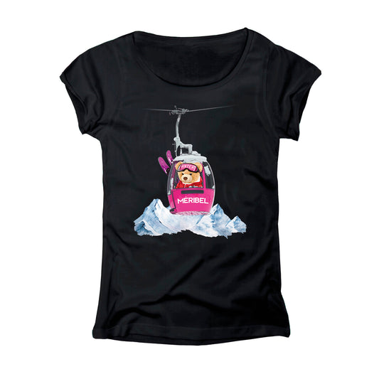 T-SHIRT DONNA LBEA-CAB-005-W NERO