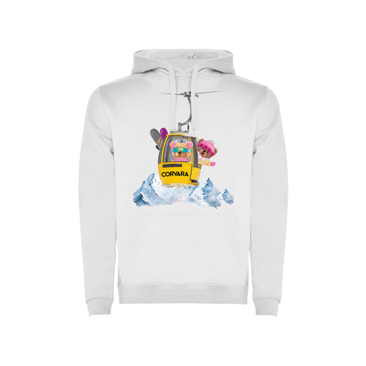 FELPA JUNIOR LBEA-CAB-006-JF-FE BIANCO