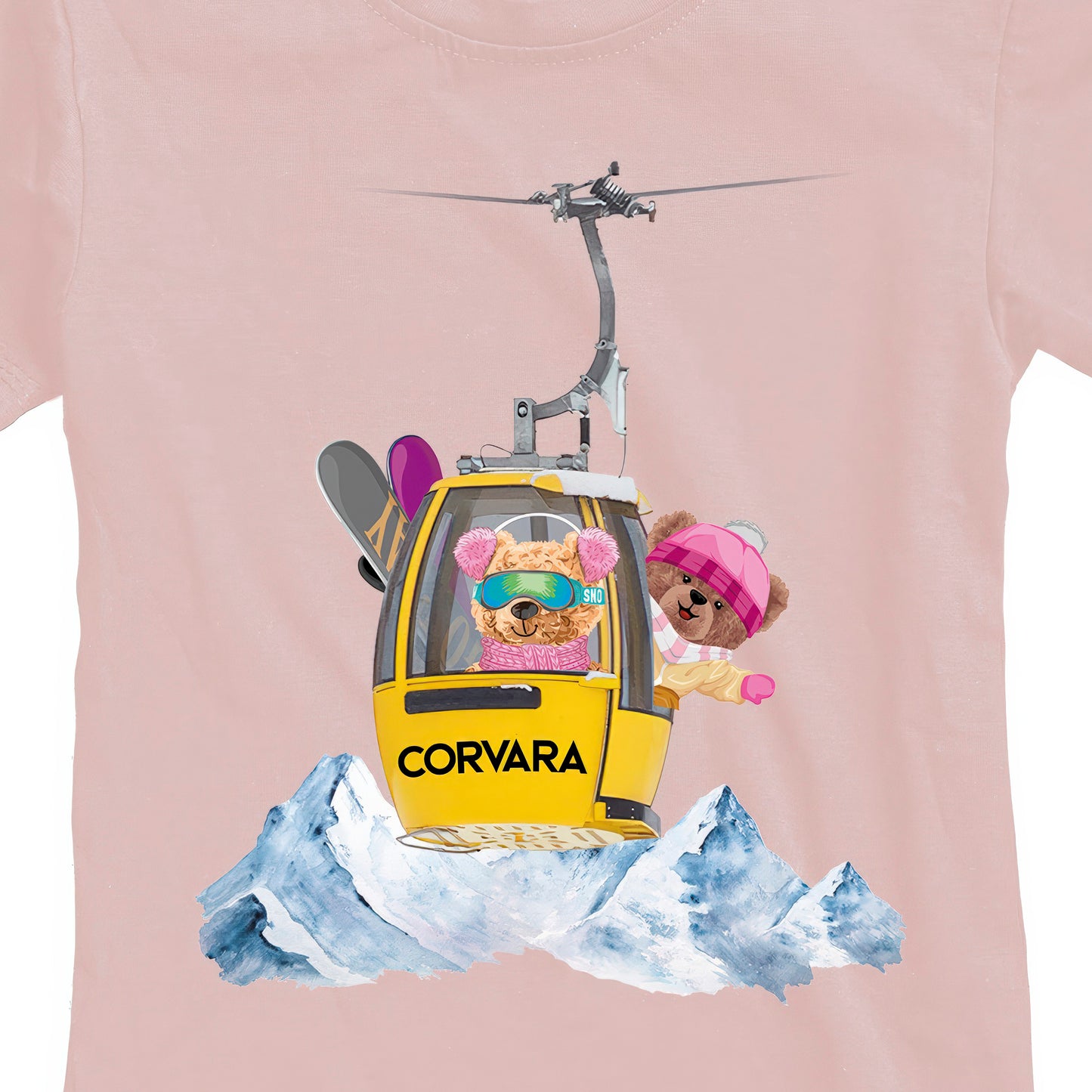 T-SHIRT JUNIOR LBEA-CAB-006-JF ROSA