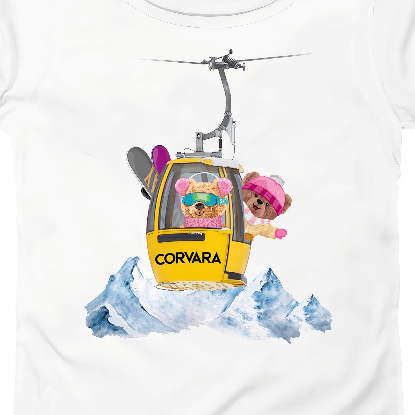 T-SHIRT DONNA LBEA-CAB-006-W BIANCO