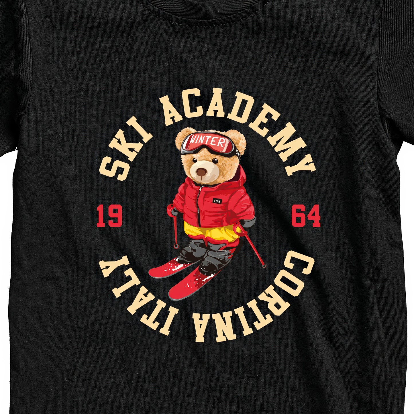 T-SHIRT JUNIOR LBEA-LOG-006-JM NERO