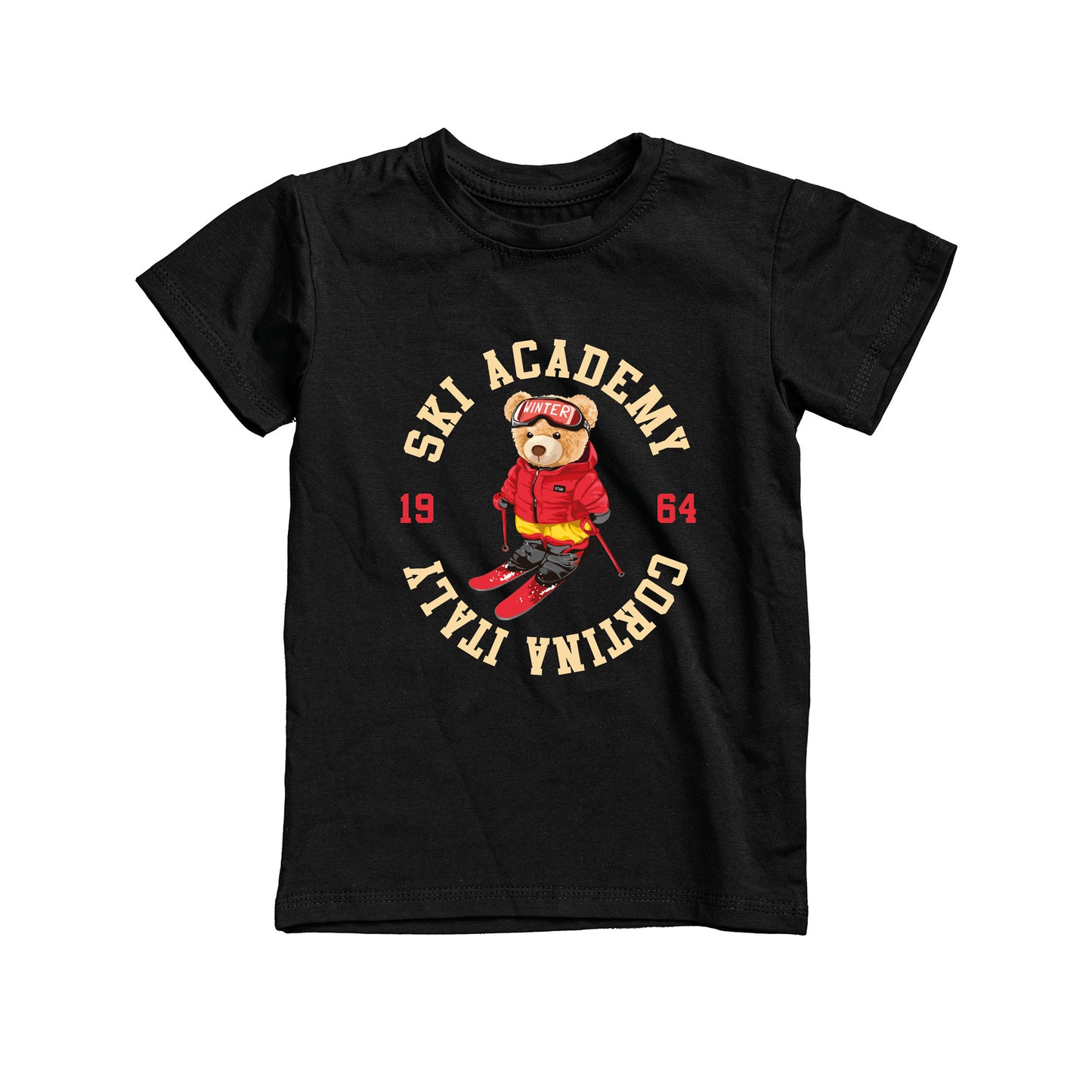 T-SHIRT JUNIOR LBEA-LOG-006-JM NERO