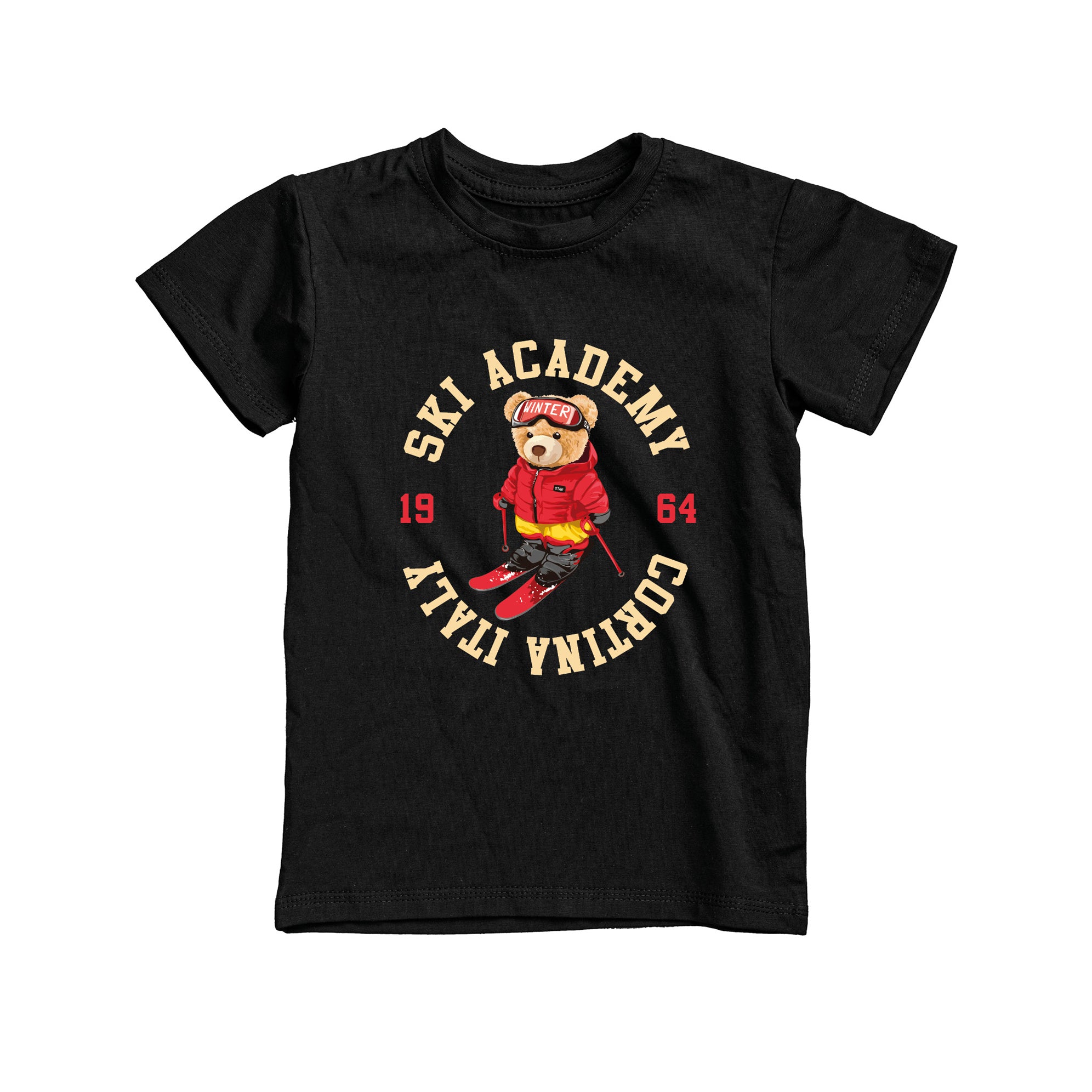 T-SHIRT JUNIOR LBEA-LOG-006-JM NERO