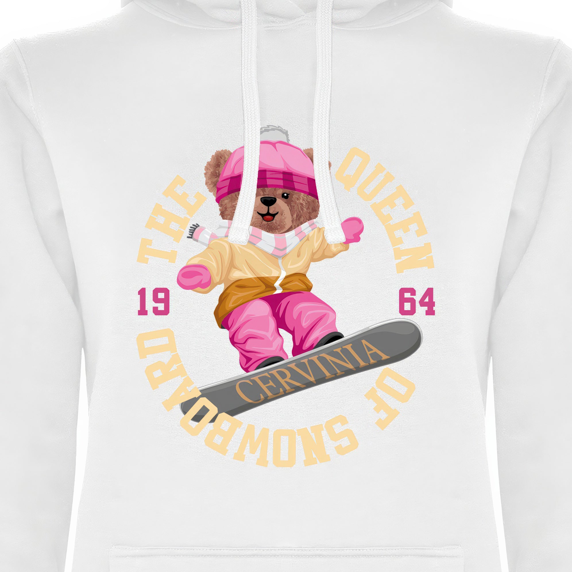 FELPA DONNA LBEA-LOG-009-W-FE BIANCO