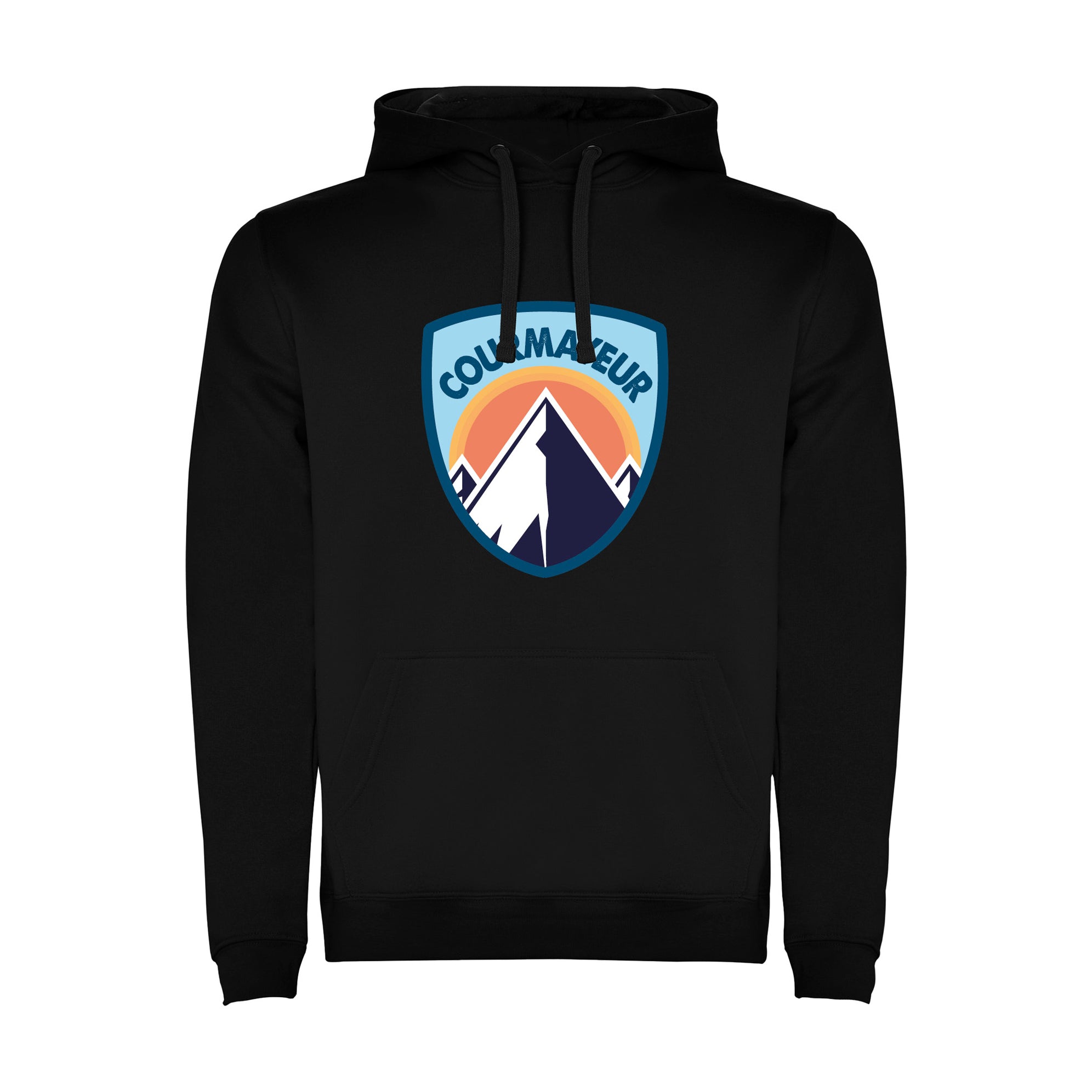FELPA UOMO LOGO-001-M-FE NERO
