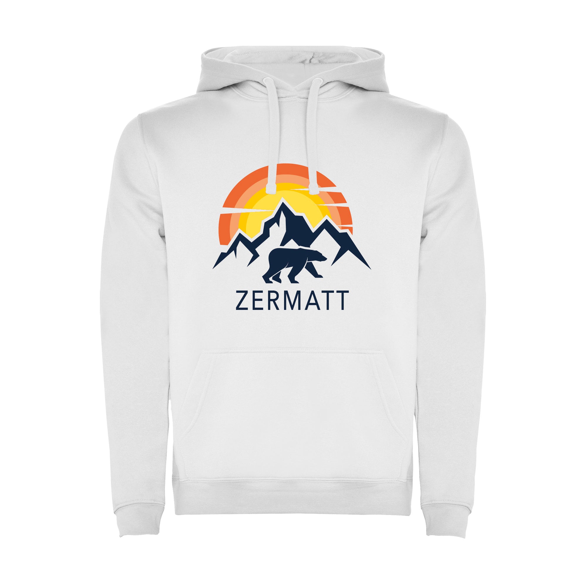 FELPA UOMO LOGO-004-M-FE BIANCO