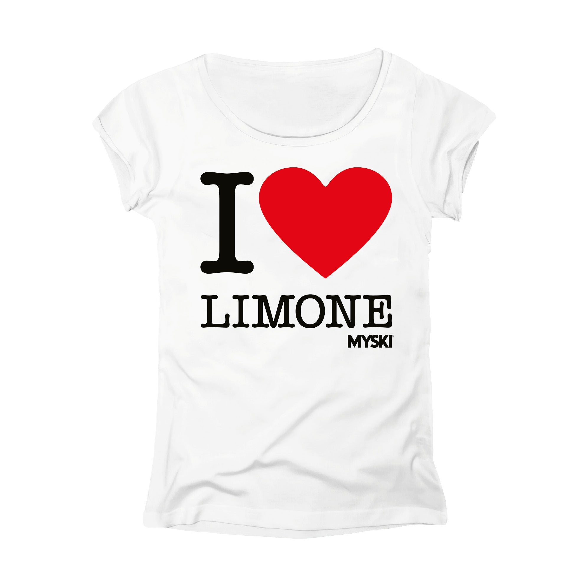 T-SHIRT DONNA LOGO-010-W BIANCO