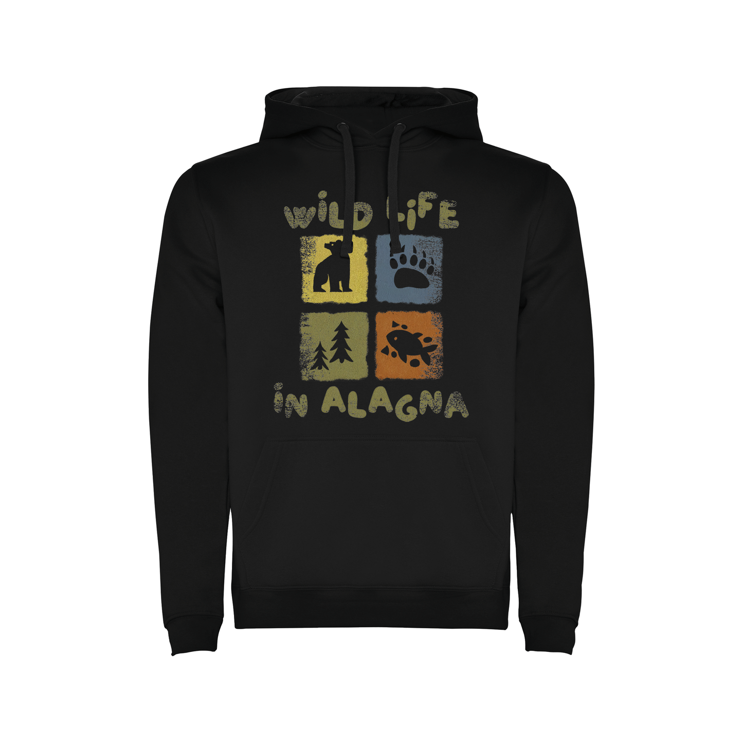 Felpa bambino LOGO-015-JM-FE NERO