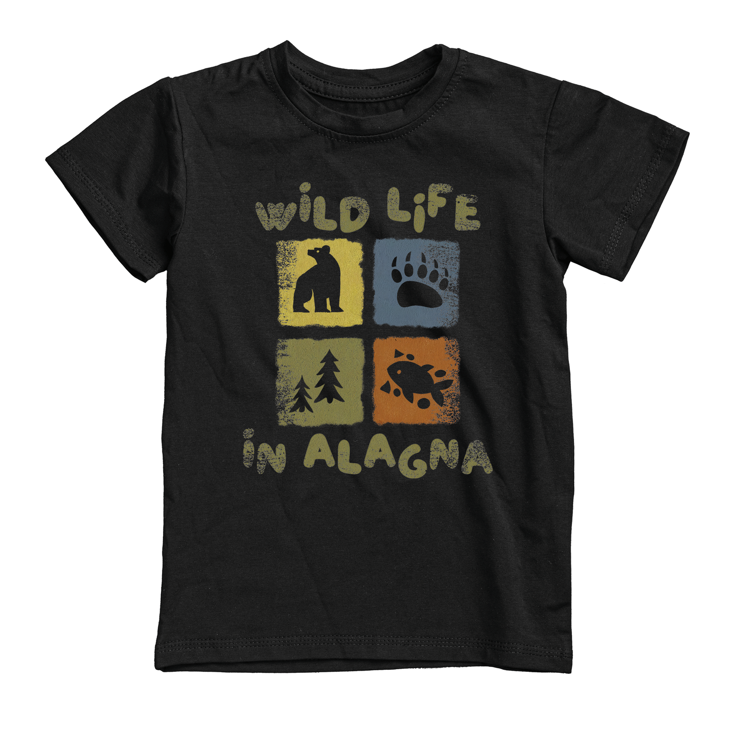 T-shirt uomo LOGO-015-M-NERO