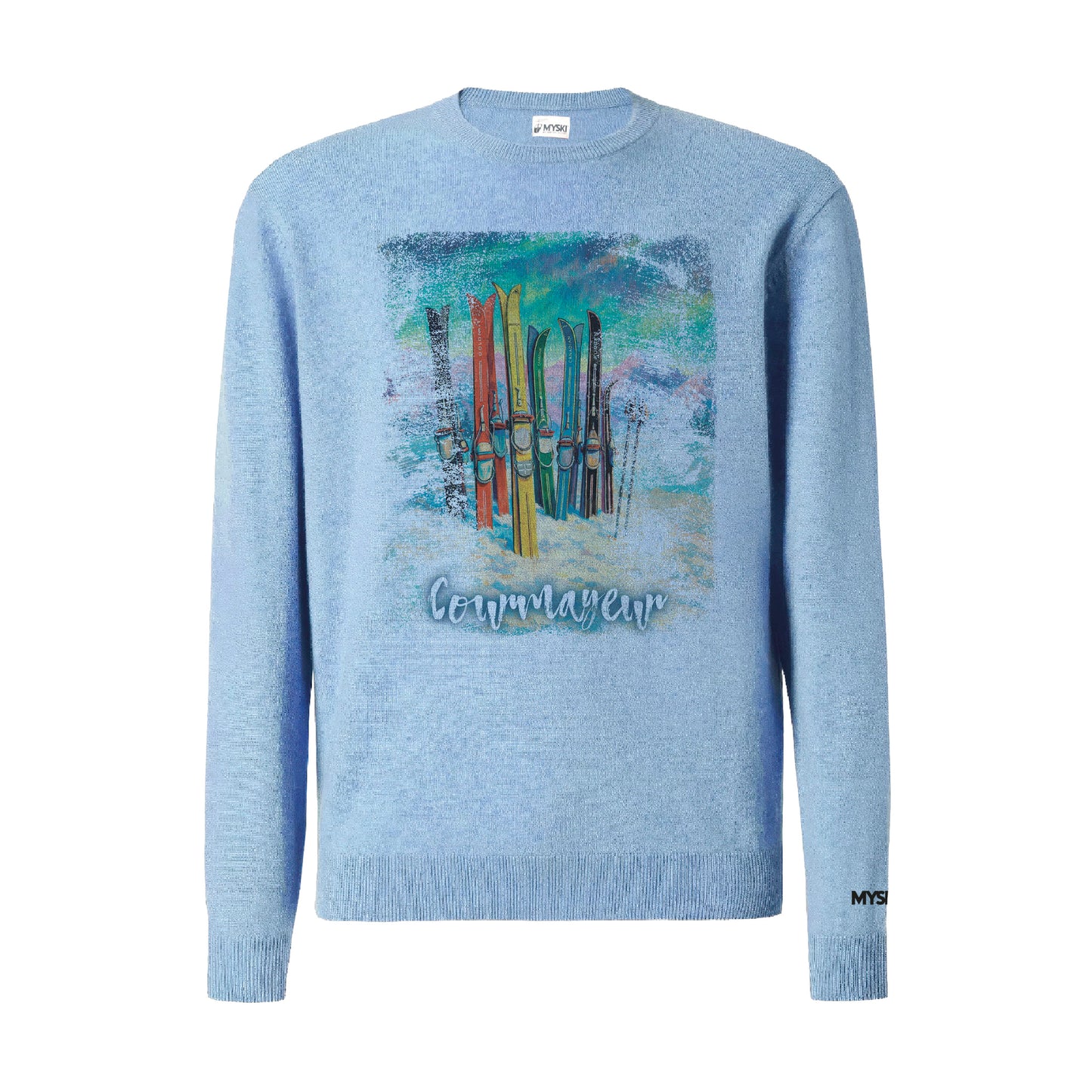 Maglione uomo OLDPRINT-001-M-MAGL-AZZURRO