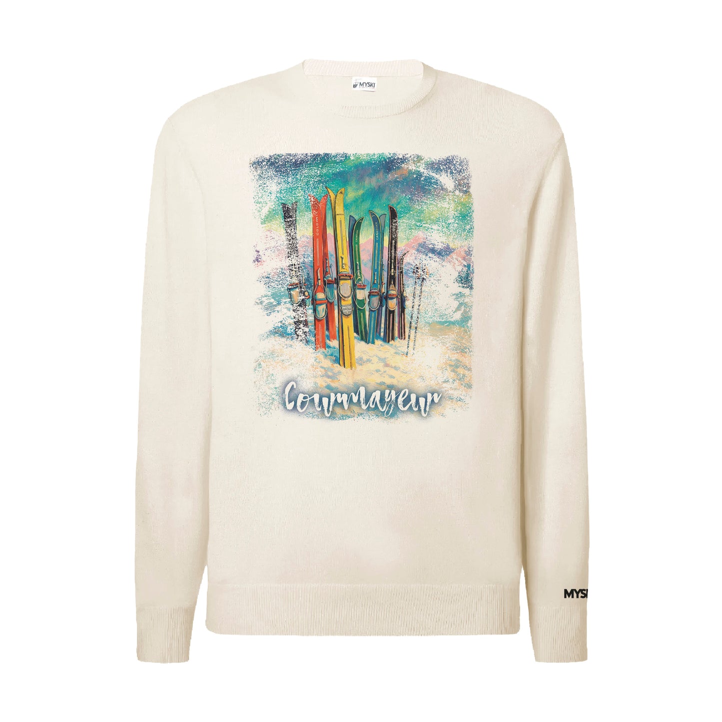 Maglione uomo OLDPRINT-001-M-MAGL-panna