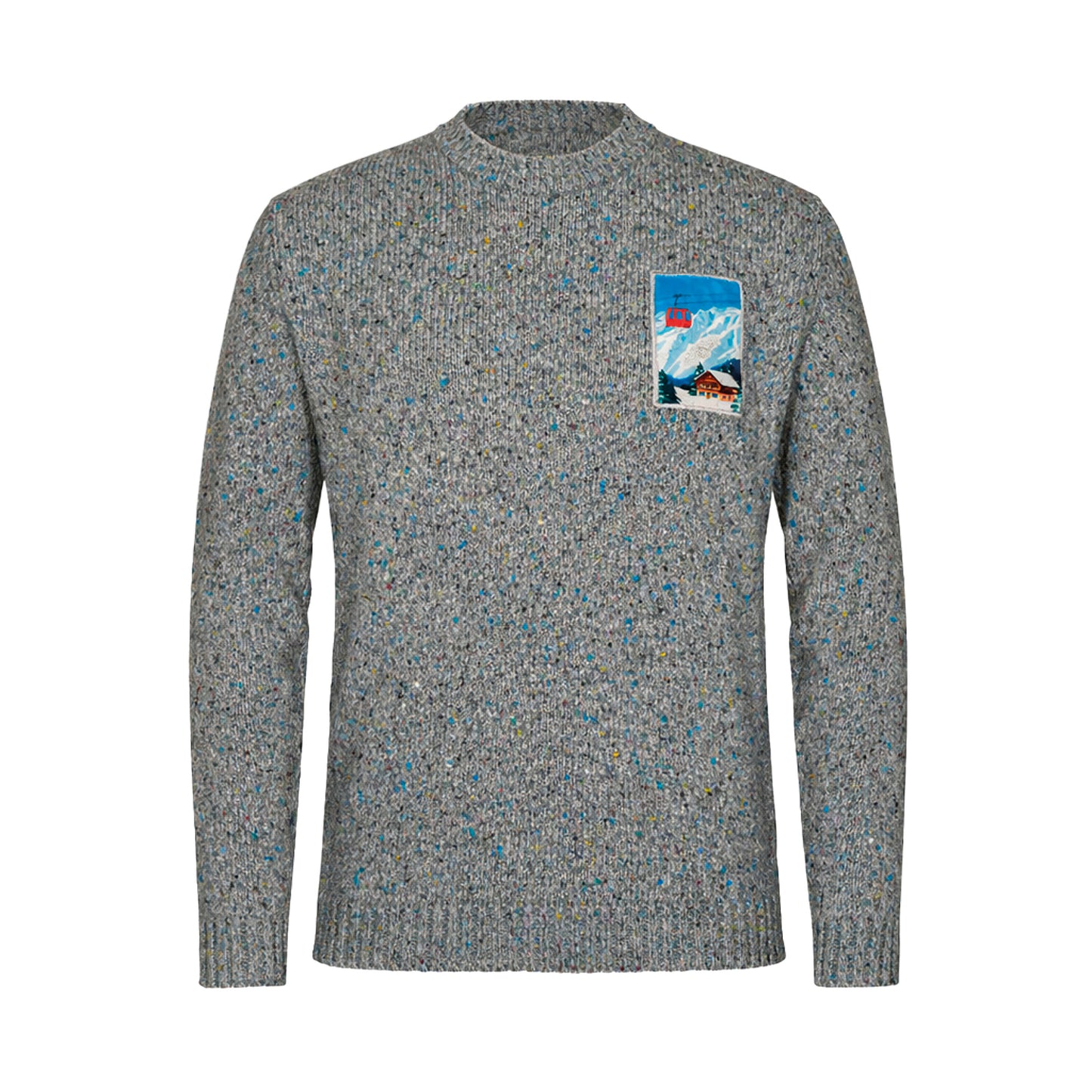 Paricollo con patch uomo PC-02-GR-PATCH
