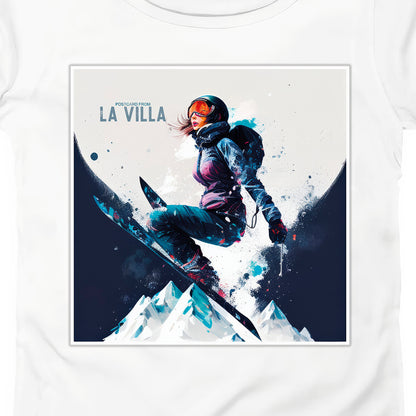 T-SHIRT DONNA POST-002-W BIANCO