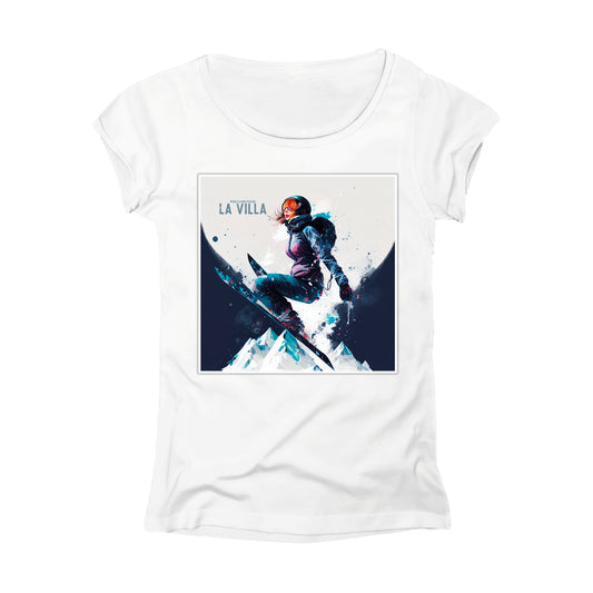 T-SHIRT DONNA POST-002-W BIANCO