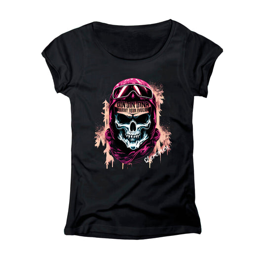 T-SHIRT DONNA SKU-005-W NERO