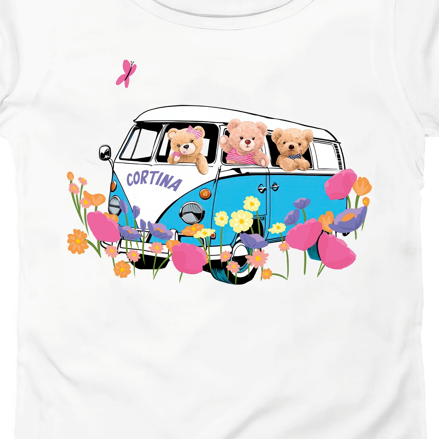 T-SHIRT DONNA TEDDY-001-W BIANCO