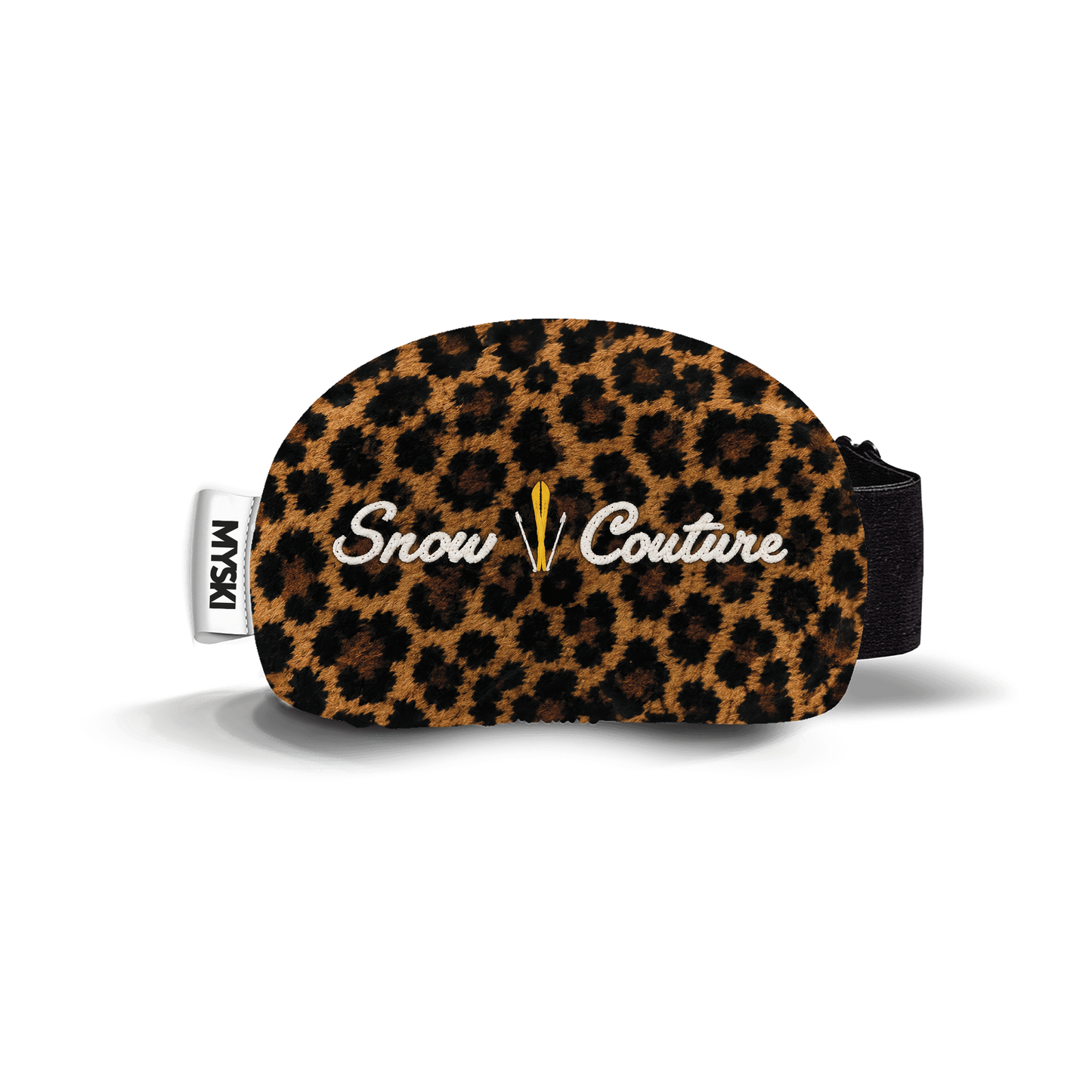 Copri Maschera Sci Leopardo Nero