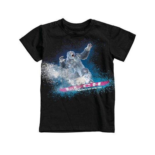 T-SHIRT JUNIOR YET-001-JM NERO