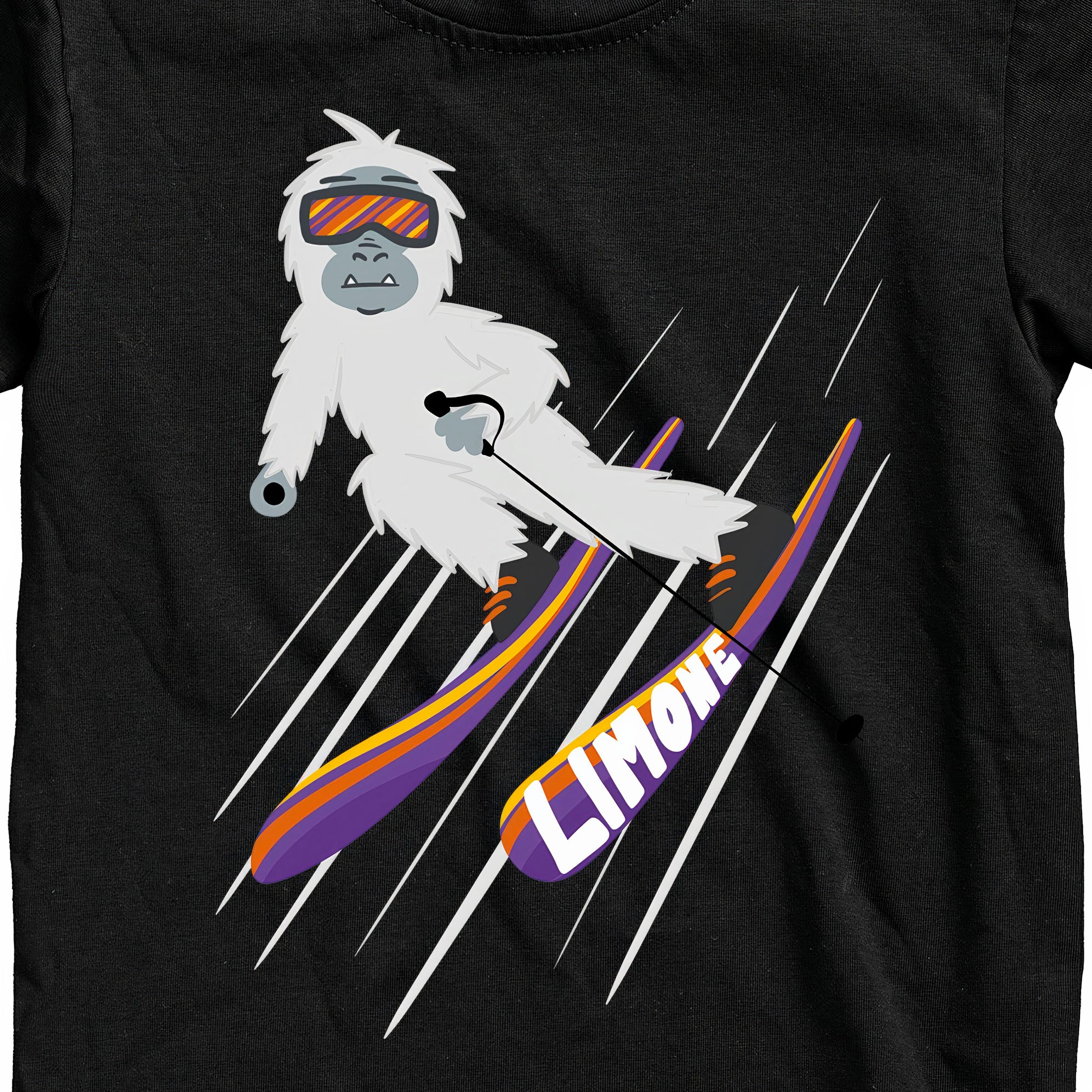 T-SHIRT UOMO YET2-001-M NERO