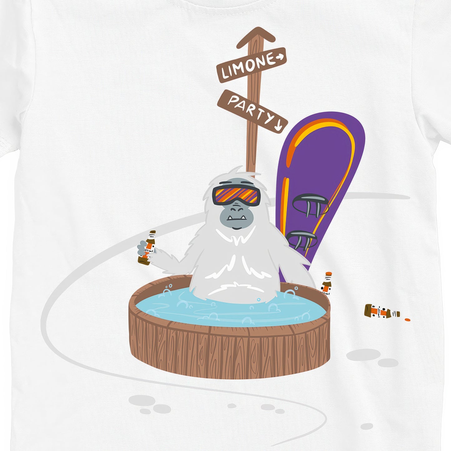 T-SHIRT UOMO YET2-007-M-BIANCO