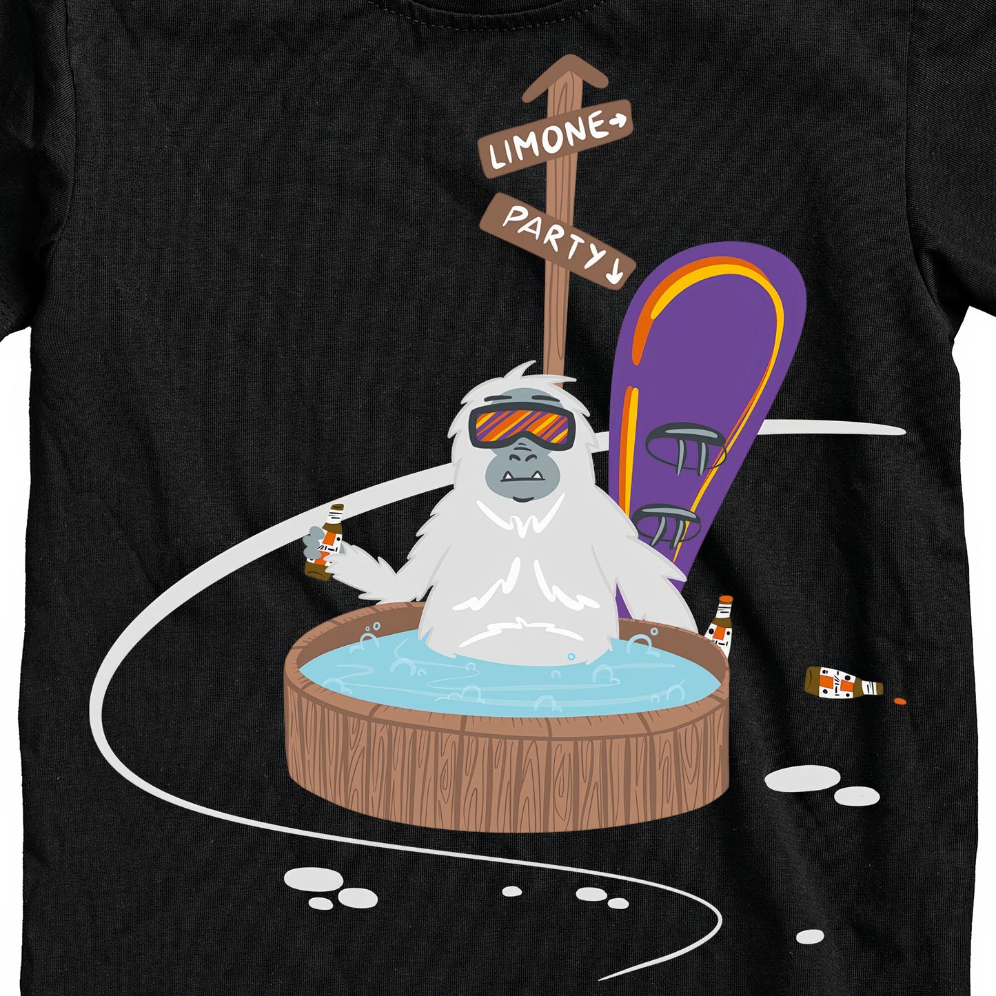 T-SHIRT UOMO YET2-007-M NERO