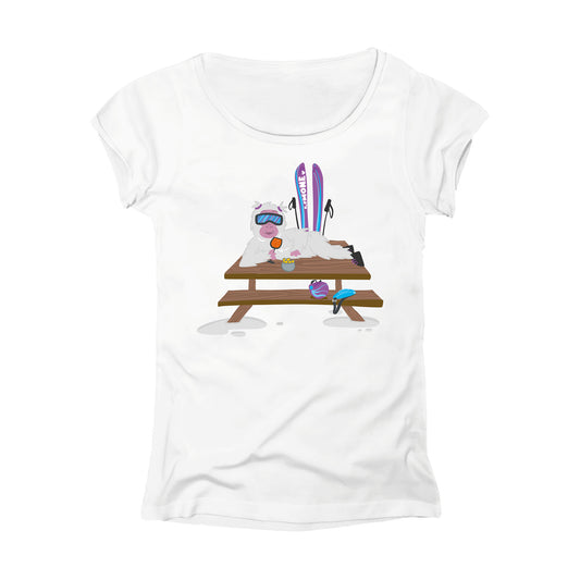 T-SHIRT DONNA YET2-101-W BIANCO