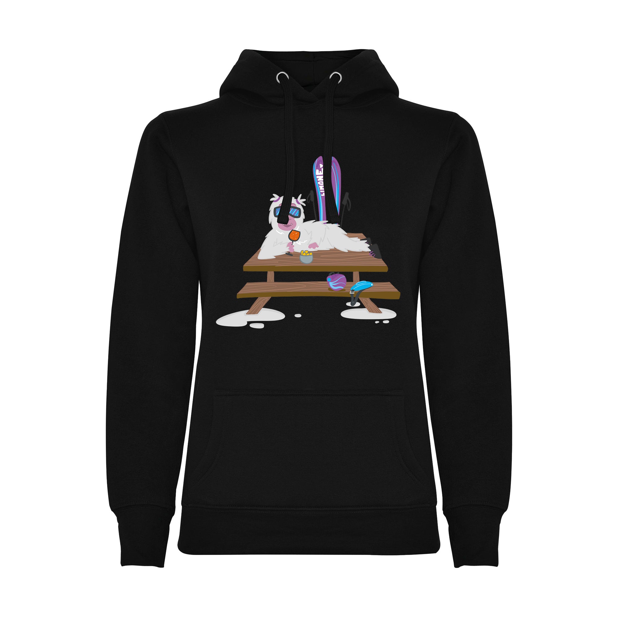 FELPA DONNA YET2-101-W-FE NERO