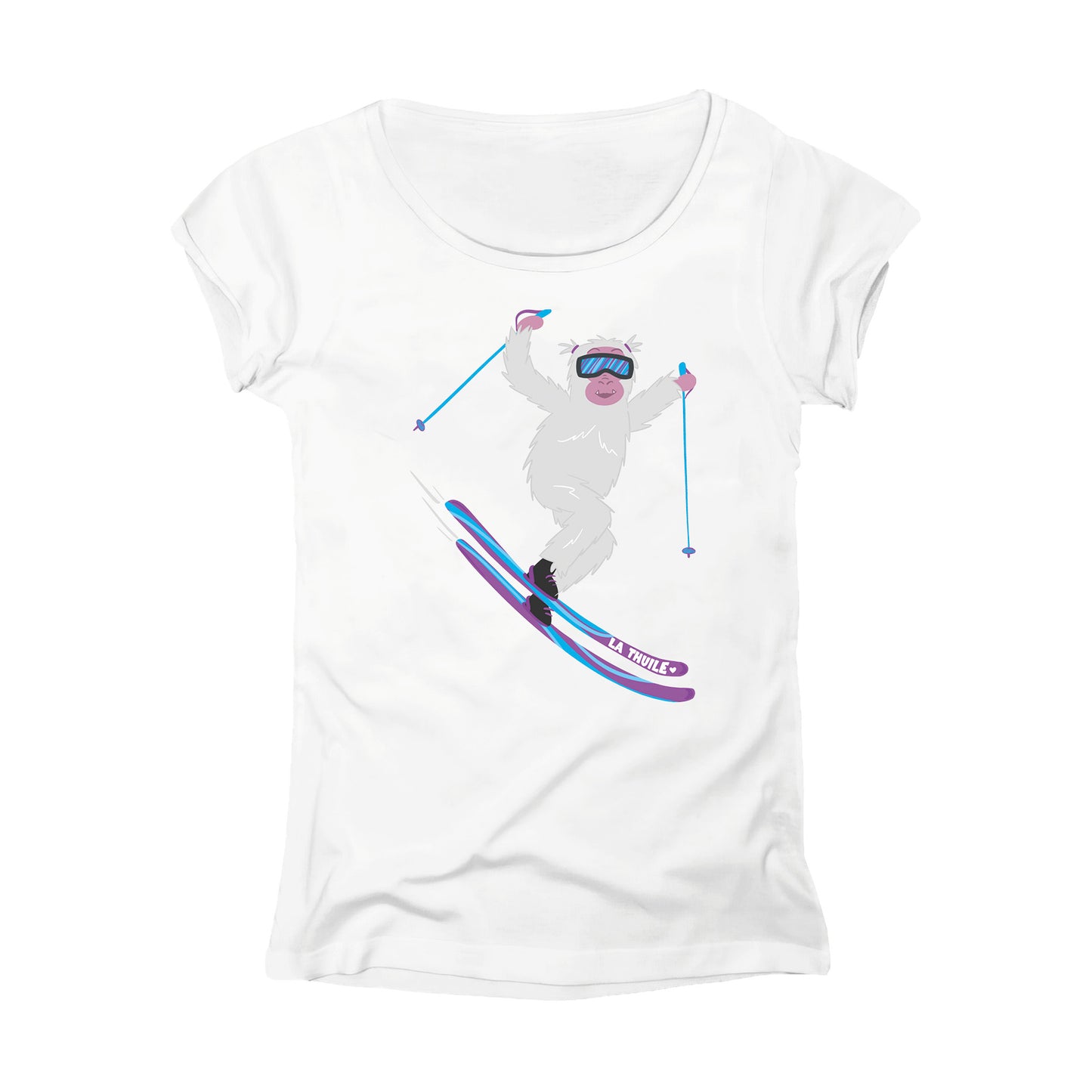 T-SHIRT DONNA YET2-102-W BIANCO